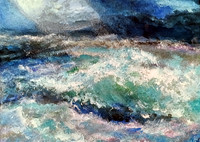 After Ivan Aivazovsky's Among The Waves - 1898