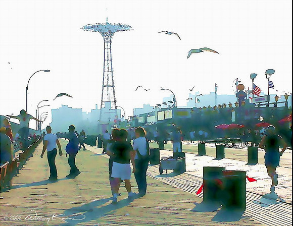 Coney Island Boardwalk 2