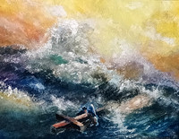 After Ivan Aivazovsky's The Ninth Wave - 1850